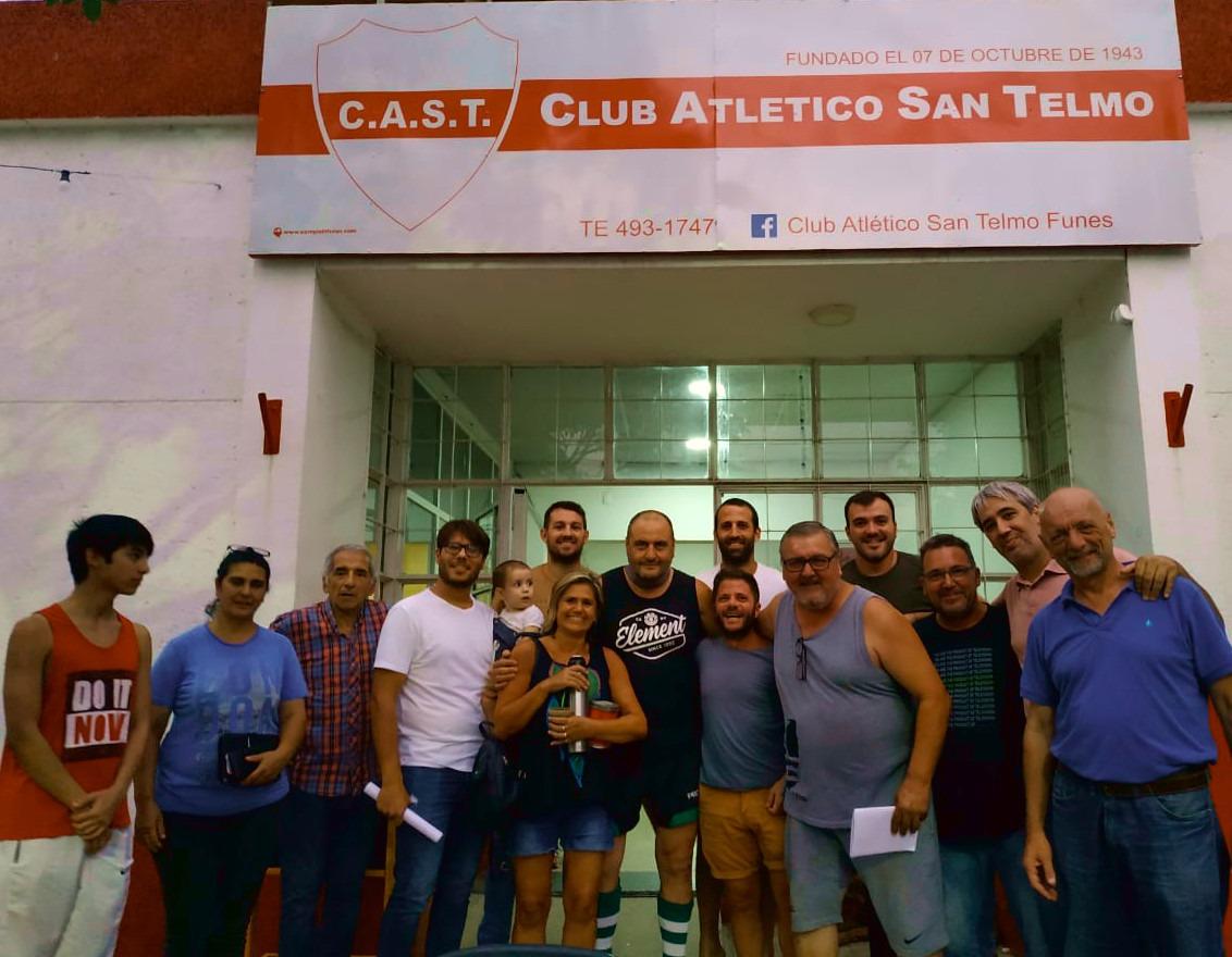 Diputado provincial visitó las instalaciones del Club San Telmo